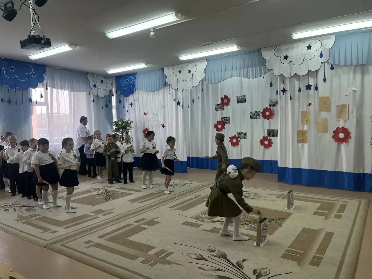 В детском саду прошли утренники, посвященные Дню Победы