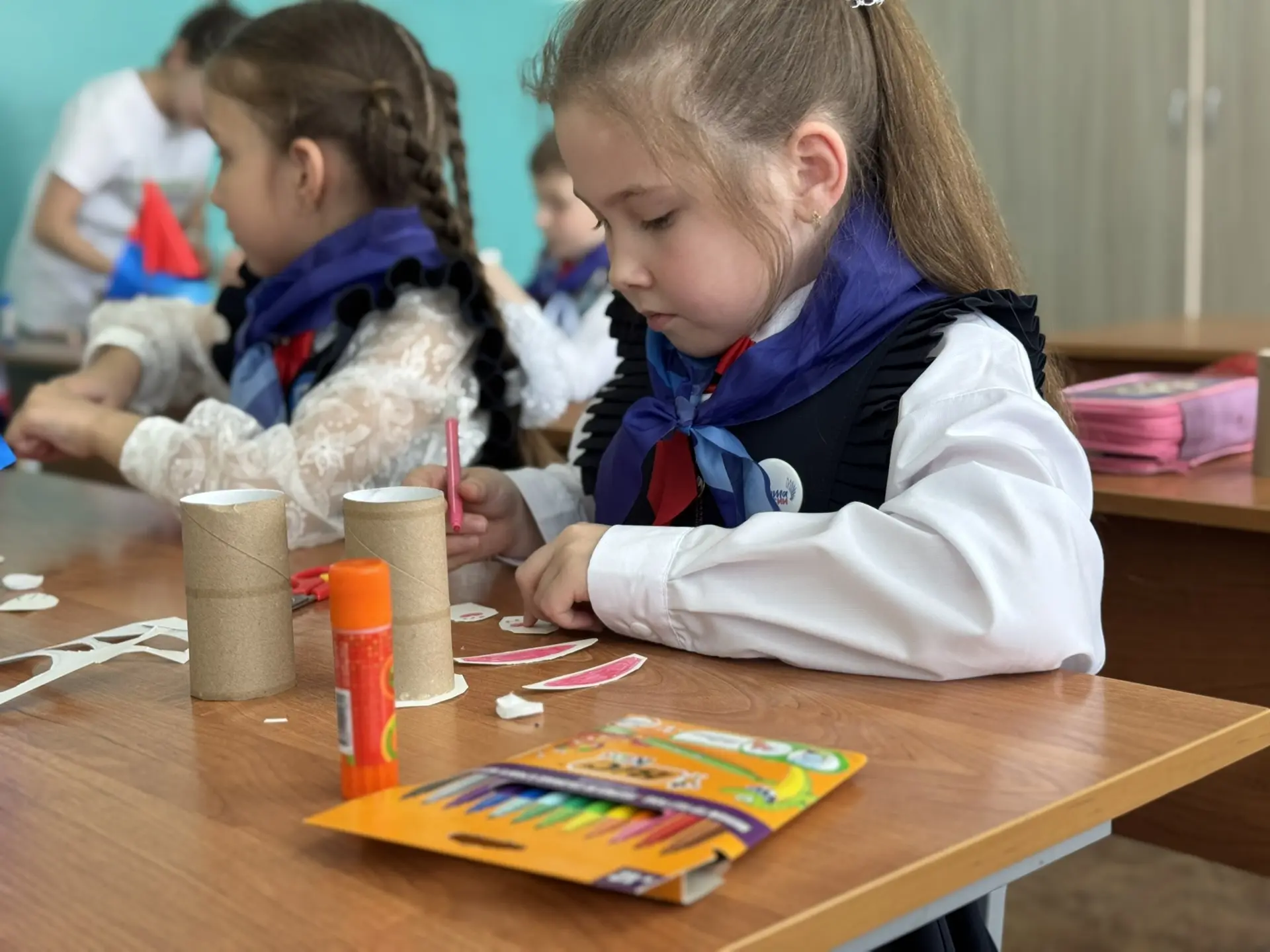 🙌🌱В рамках освоения трека «Орленок-Эколог» учащиеся 1 А вместе с классным руководителем Набиулиной А