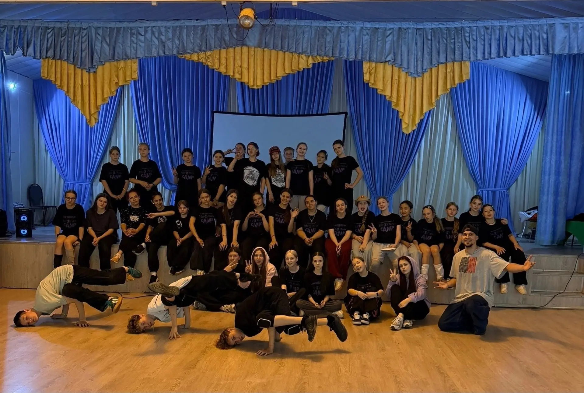 🤩Мы побывали в культурно-развивающем центре «Спартак» и провели для его воспитанников танцевальный 