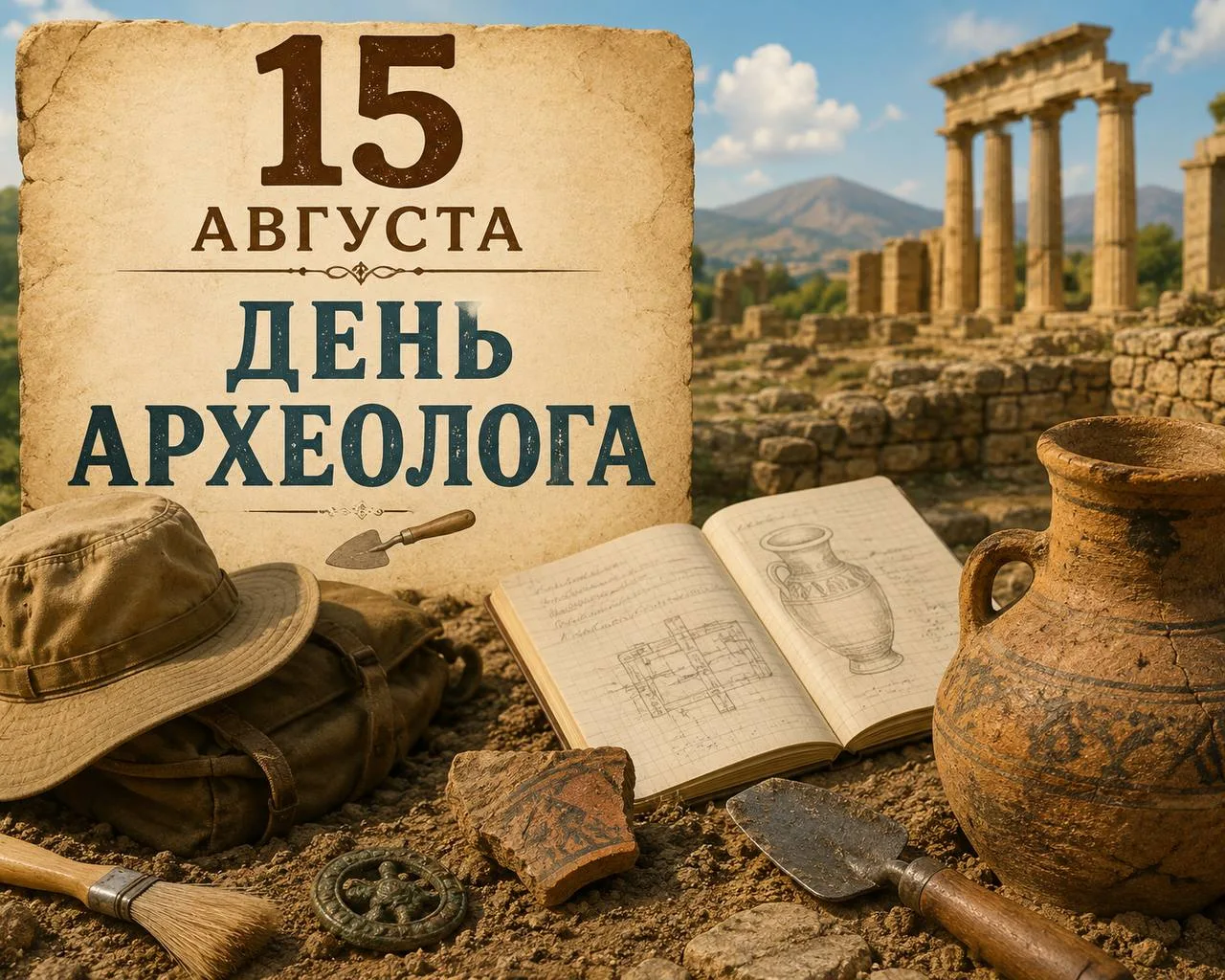 🏺⛏️ С Днём археолога! Открывая тайны древней Запорожской земли