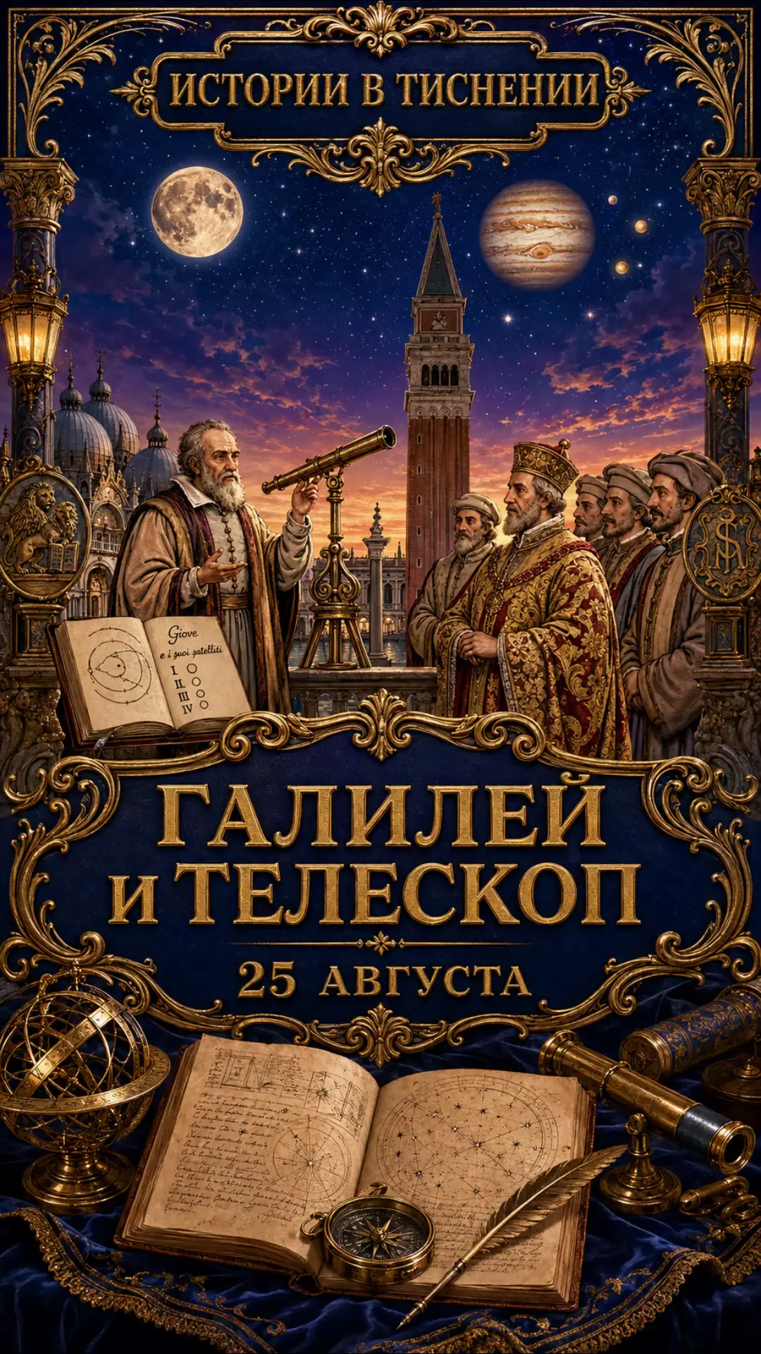 Телескоп Галилея — новое клише «Науки»