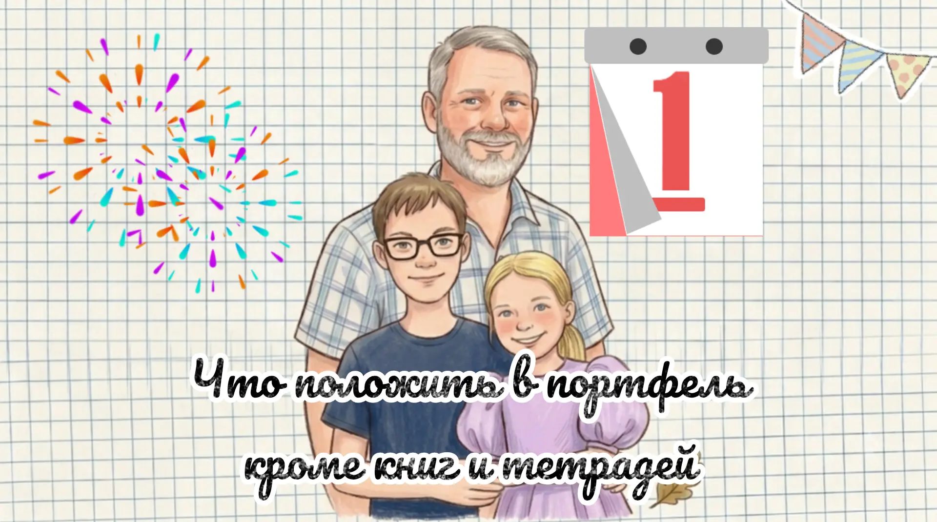 🎒Что ещё положить в школьный портфель?