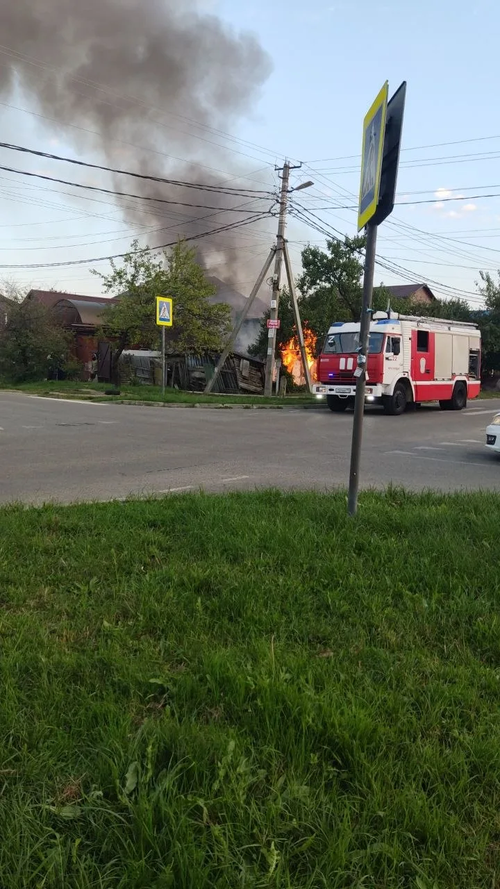 Пожар Кропоткина × Рылеева.