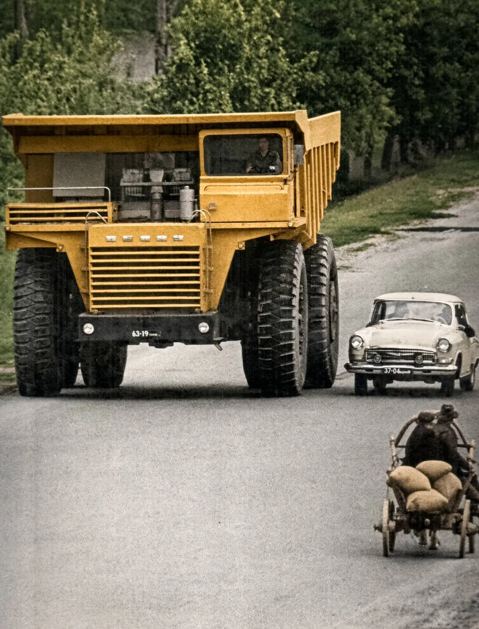 На дороге, 1982 год.