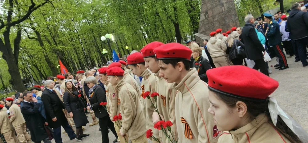 Юнармейцы Опалиховской гимназии приняли участие в митинге, посвященном 81 годовщине Победы в Великой