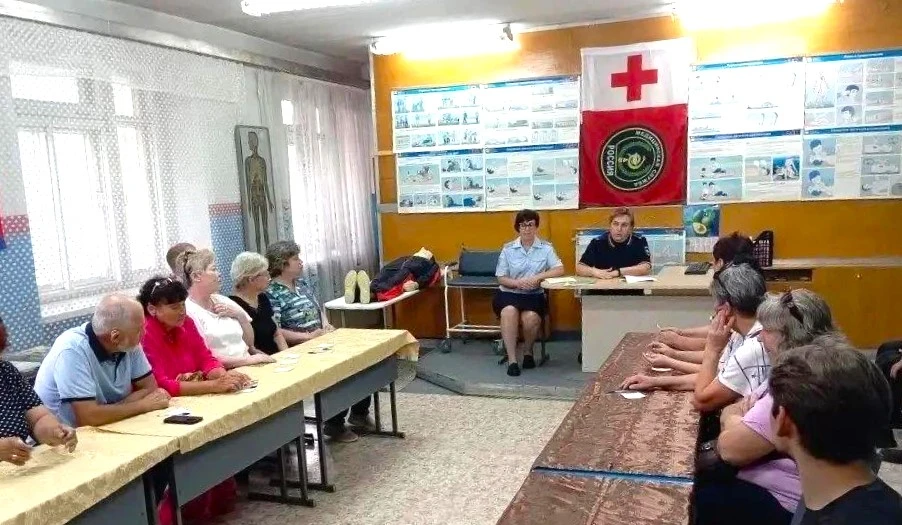 ✍🏻В Карасуке полицейские провели встречу с семьями военнослужащих по профилактике IT-п...
