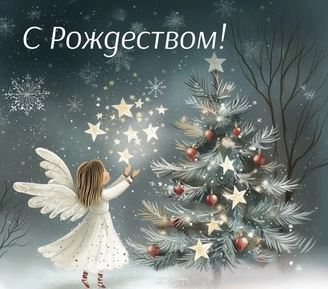 С Рождеством Христовым!  ✨