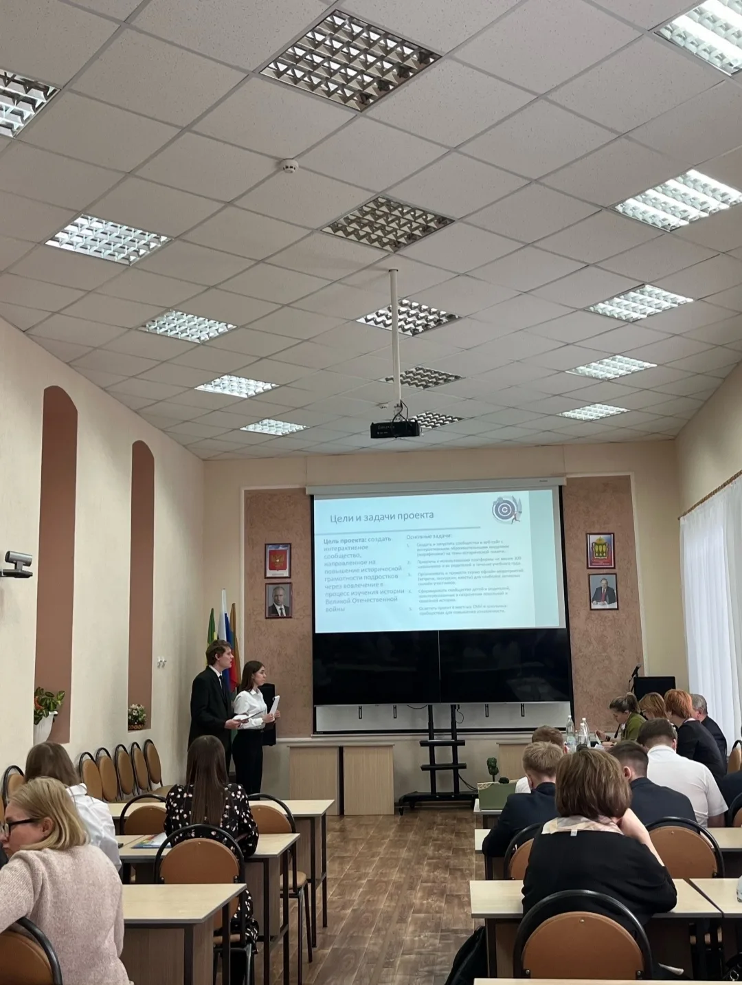 🔻«ПРОдвижение58»: итоговая защита🎓   📝7 апреля, в ЦТО состоялась итоговая защита муниципального клас