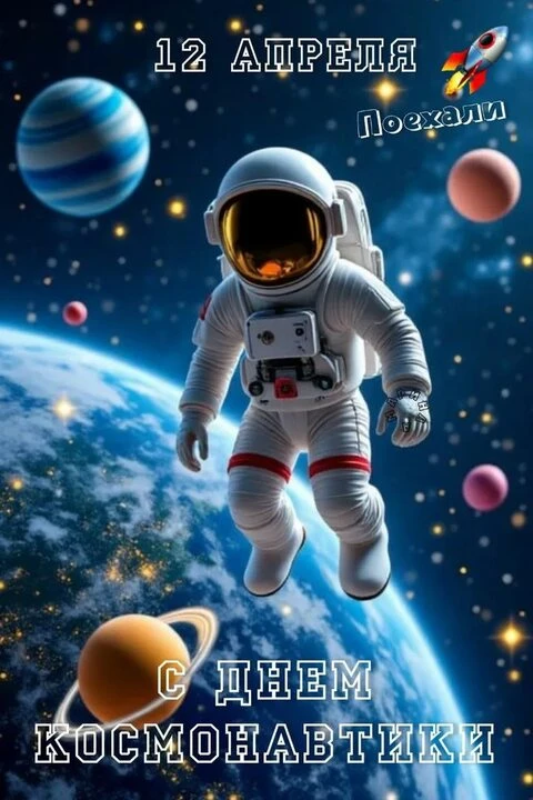🌏 🌟12 апреля наша страна отмечает День космонавтики!🚀