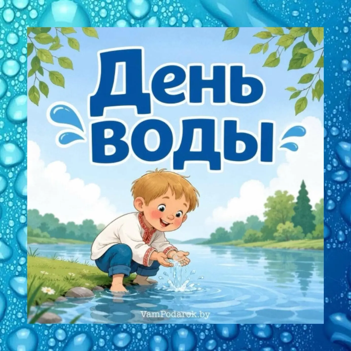 Вода - это чудо природы.