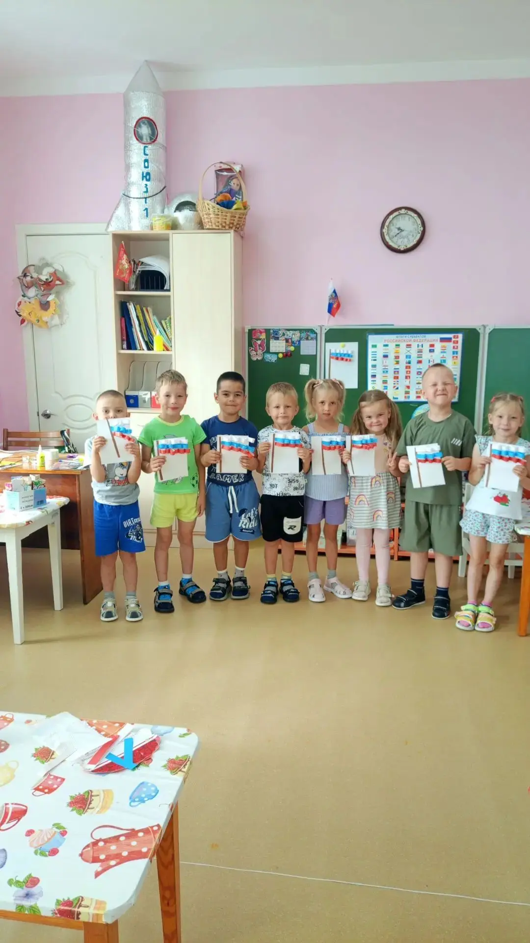 🎉 День Государственного флага в нашем детском саду! 🇷🇺