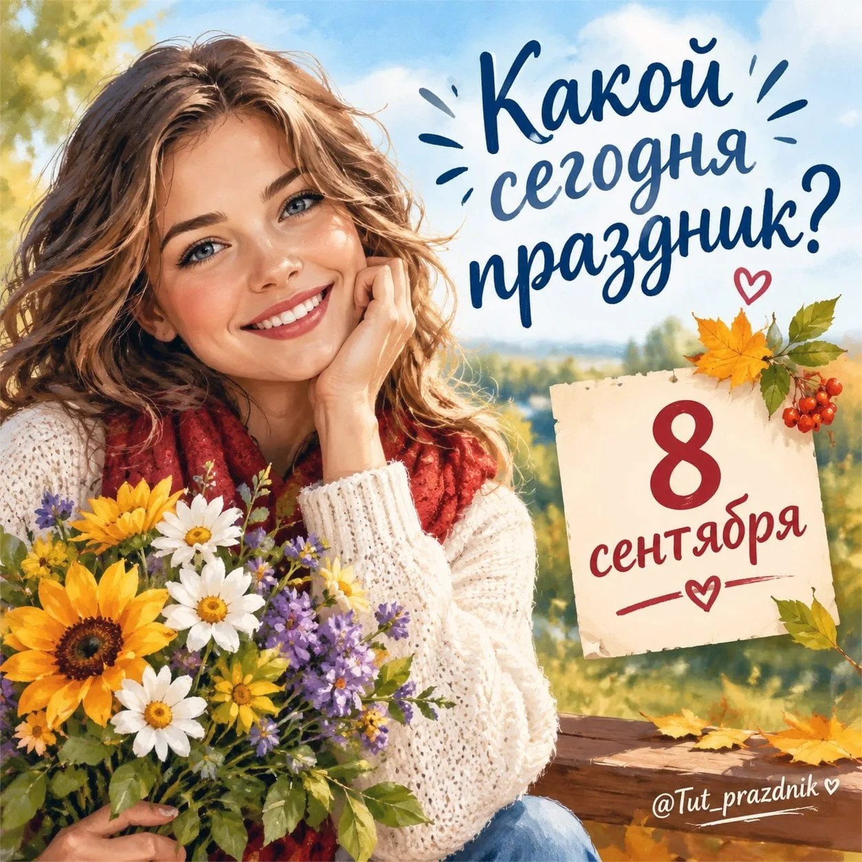 🗓 8 сентября – отмечается 18 праздников.