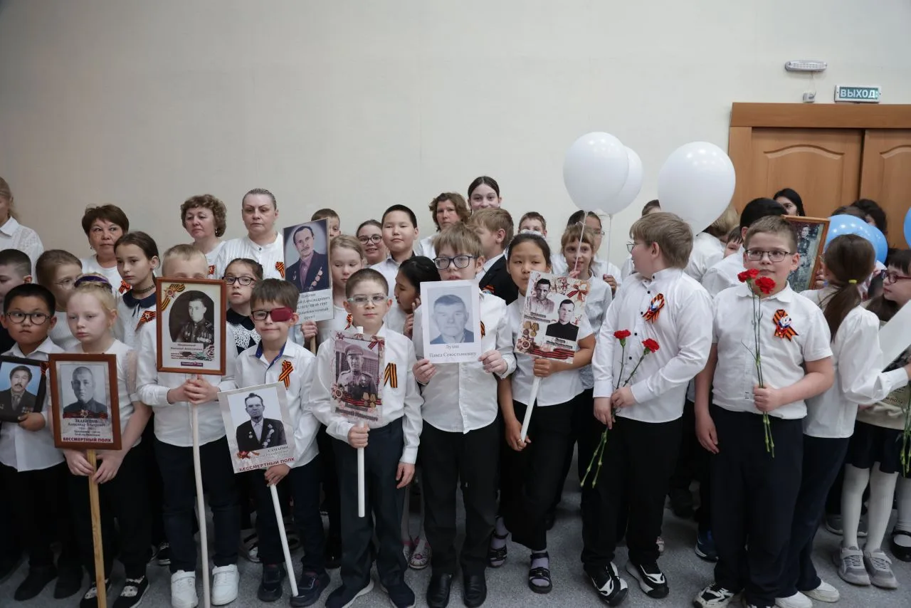 Митинг в честь 81-й годовщины Победы в Великой Отечественной войне.