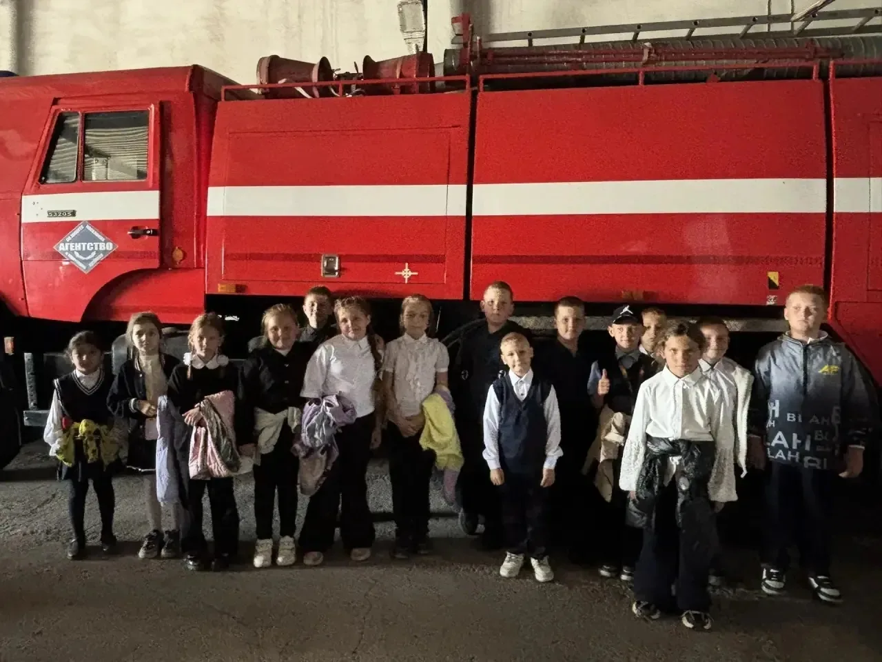 🚒 Огненная экскурсия для второклассников!