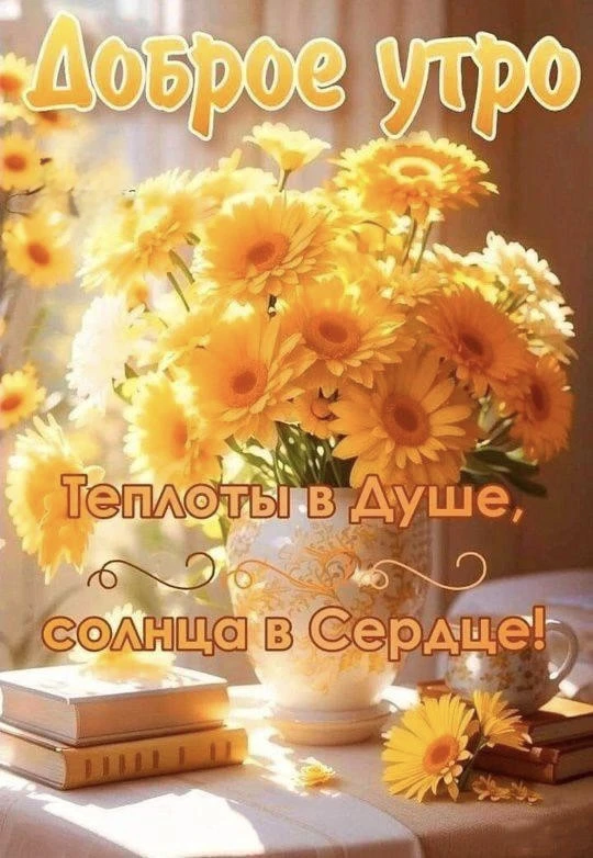 #ДоброеУтро 🌼