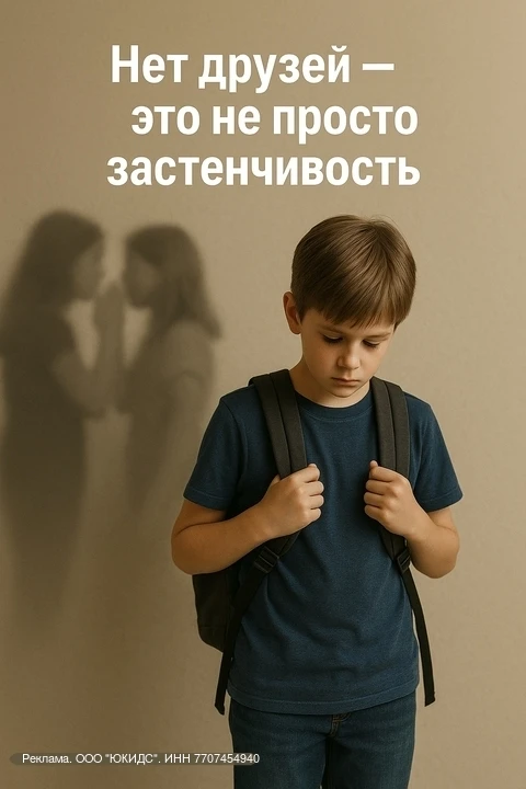 💔 У ребёнка нет друзей — и вы видите, как он остаётся в стороне?

На перемене он один. На площадке 
