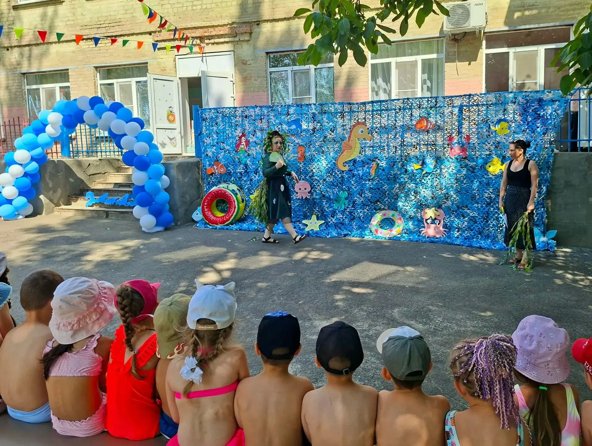 В нашем детском саду прошёл замечательный праздник — День Нептуна! Этот день был наполнен весельем, 