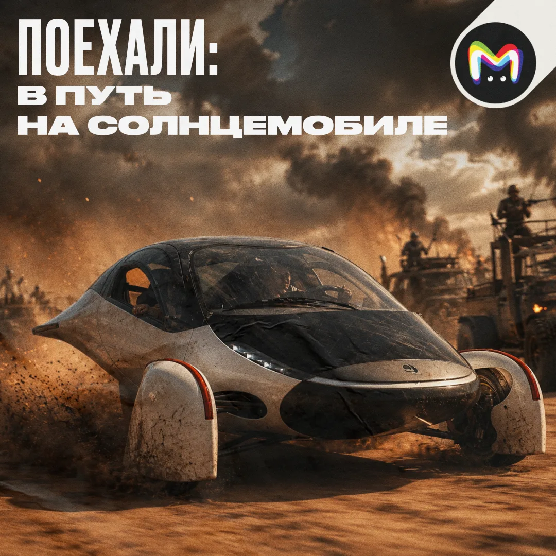 Автомир ждёт новый поворот — скоро дороги заполнят солнцемобили.