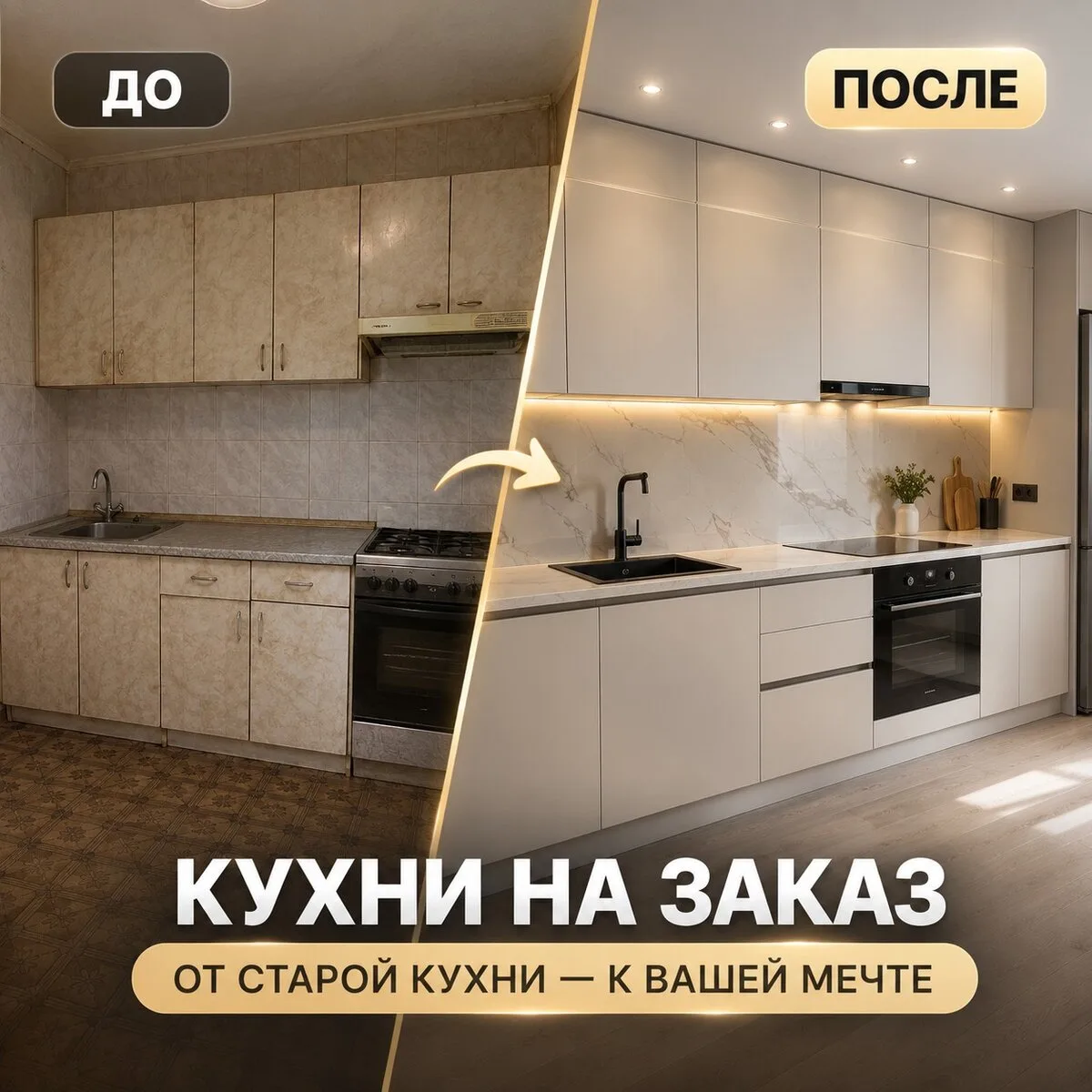 Кухни на заказ! Сравните цены перед покупкой.Новосибирск