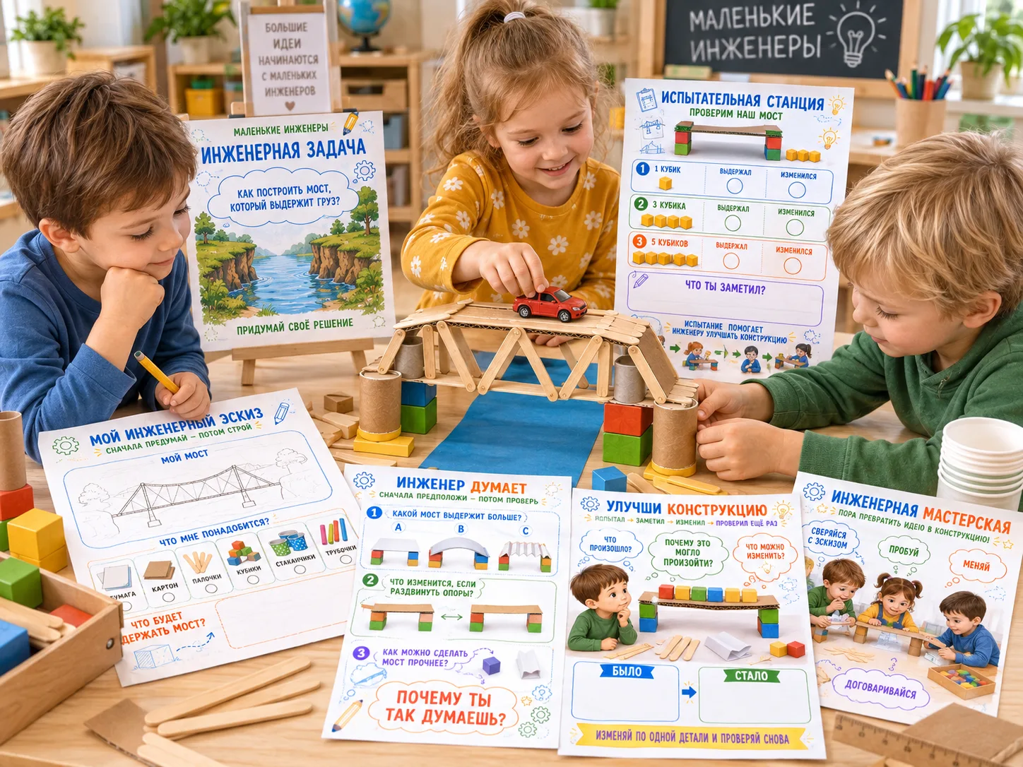 ⚙️ НОВИНКА! «МАЛЕНЬКИЕ ИНЖЕНЕРЫ»