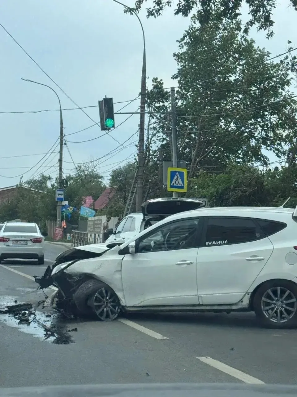 На Сухой произошло жесткое ДТП