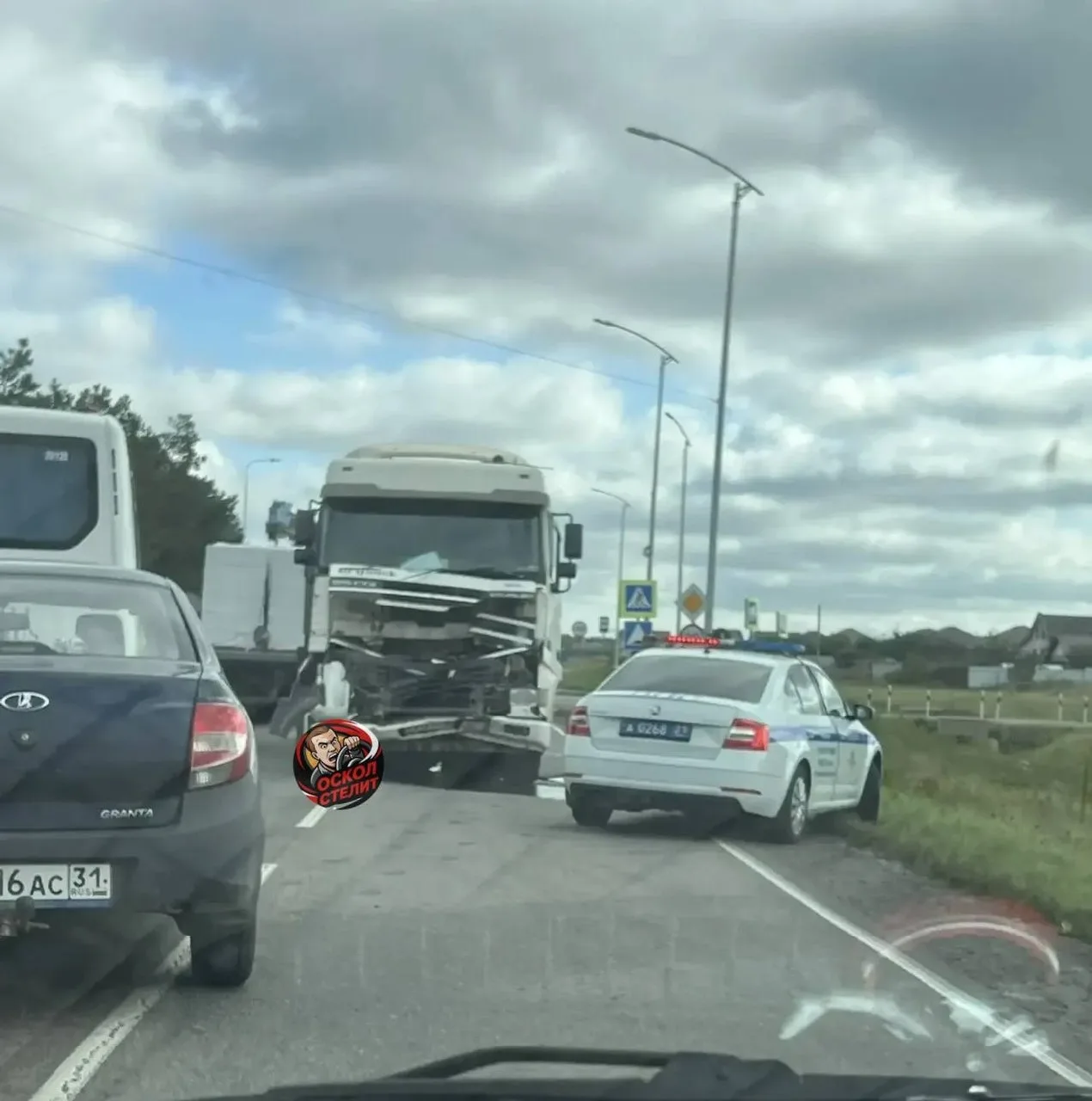 ДТП на участке дороги Незнамово — Озёрки