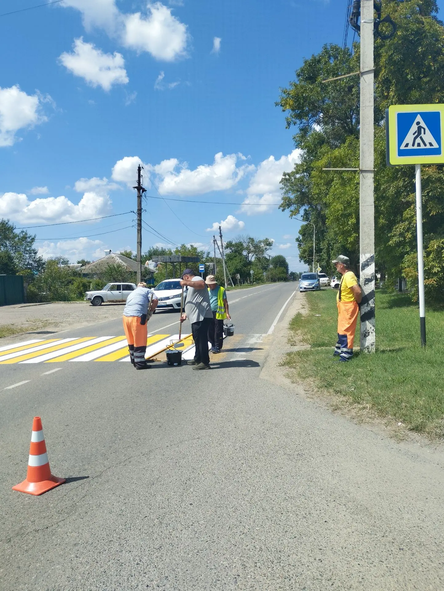 В преддверии начала нового учебного года на территории Гиагинского сельского поселения,...