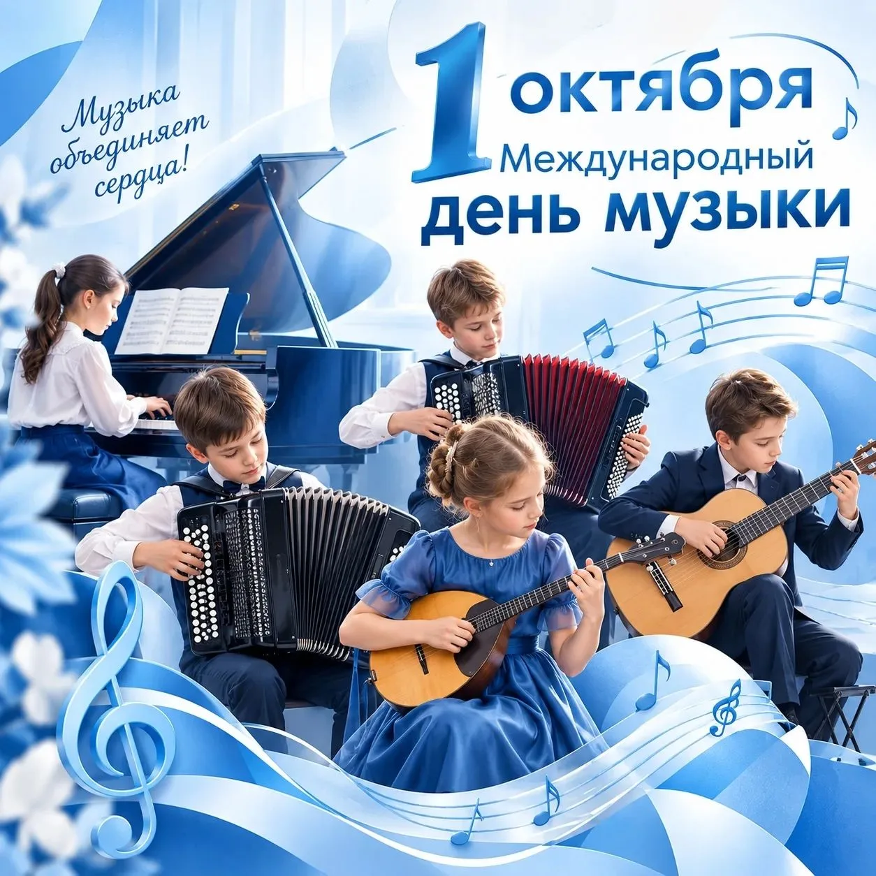 Сегодня день особый — День музыки святой,