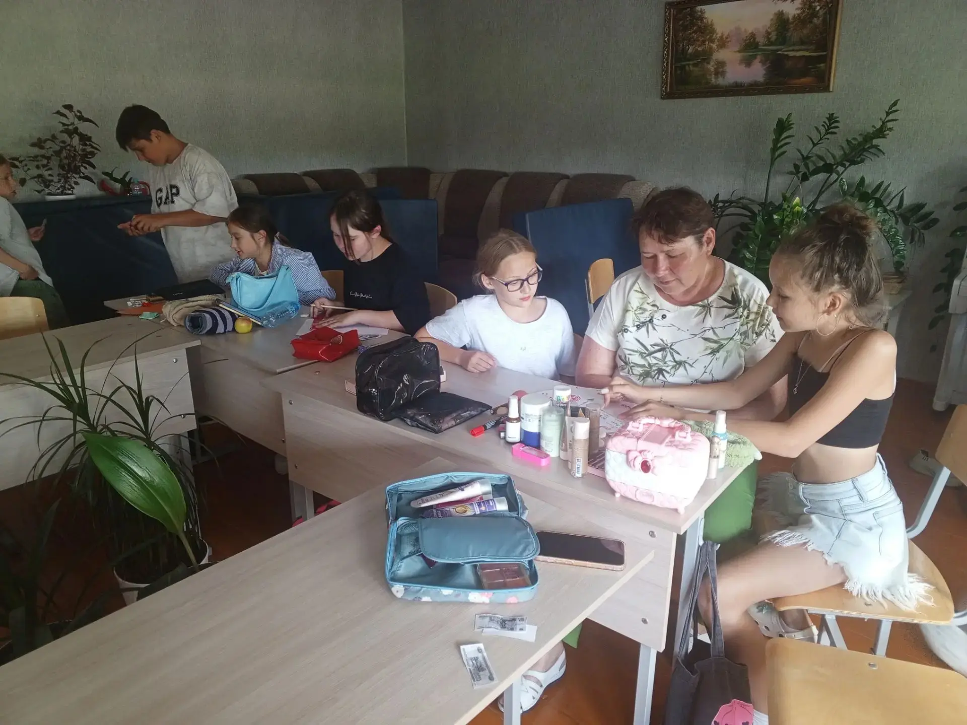 В пришкольном лагере «Кояшкай» состоялся «день бизнеса», в рамках которого ребята познакомились с ос