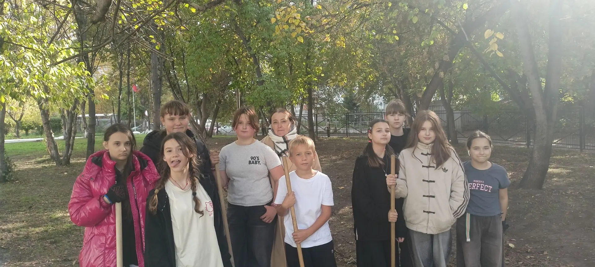 🍁Сегодня в нашей школе закончился субботник!🍁