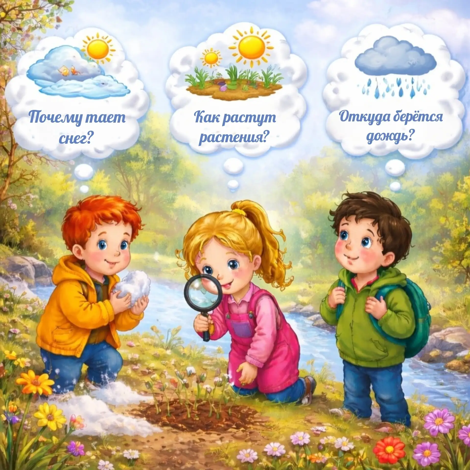 ☀️ Весна — идеальное время для маленьких открытий. Природа просыпается, и у детей появл...