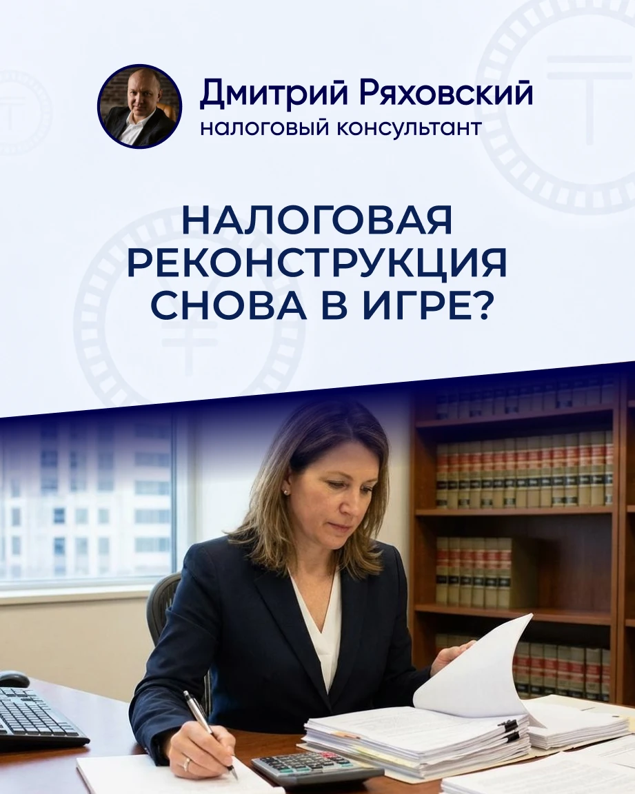 Битвы за налоговую реконструкцию: опять смена позиции? Ворфокс все?