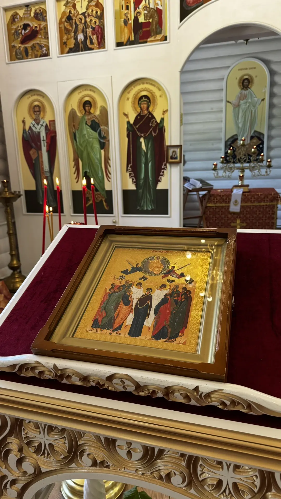 🙏 Сегодня в праздник Вознесения Господня в нашем храме был отслужен водосвятный молебе...