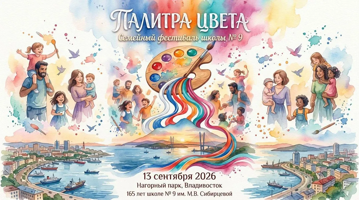 🌈 СЕМЕЙНЫЙ ФЕСТИВАЛЬ «ПАЛИТРА ЦВЕТА» 🌈