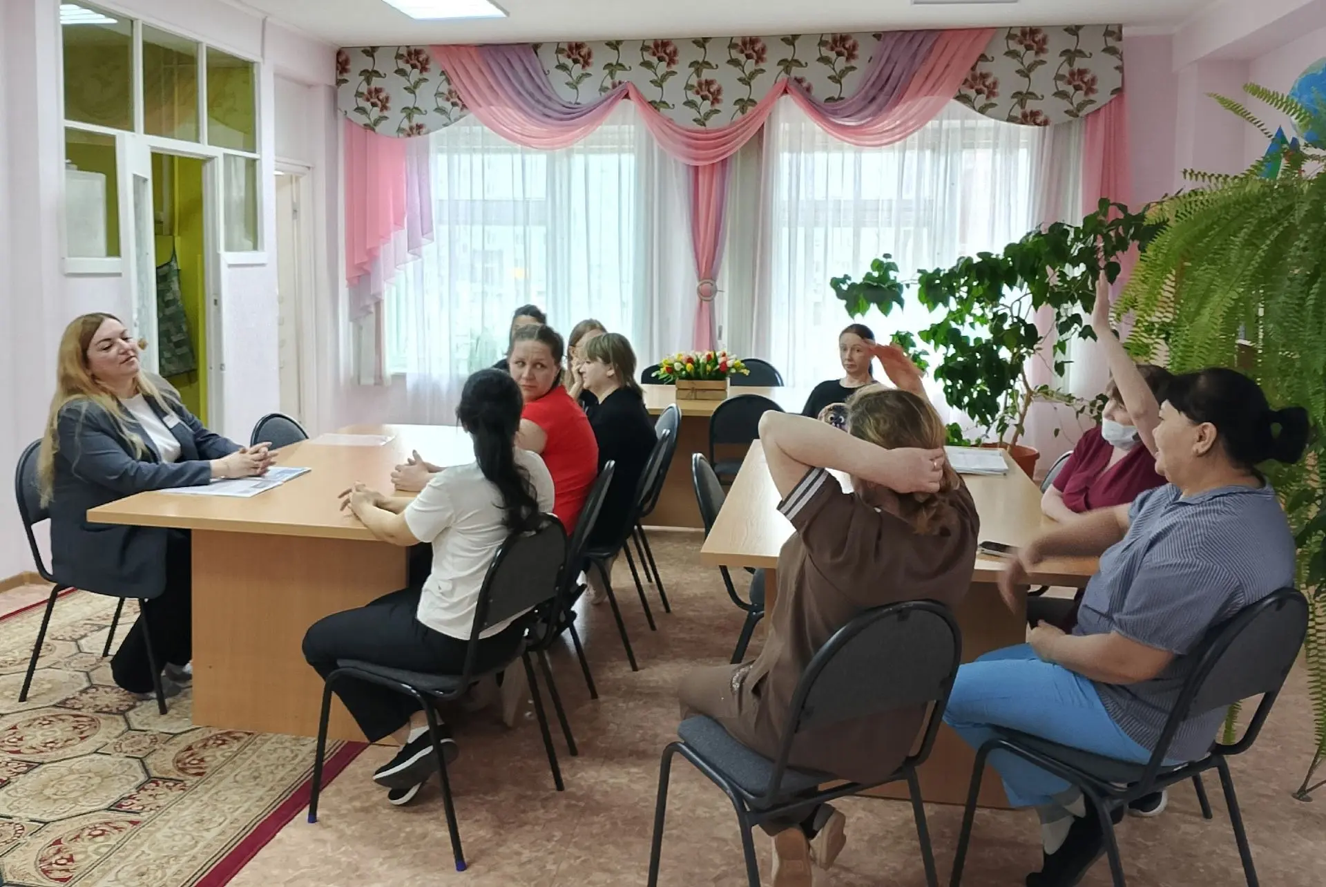 В дошкольном отделении МБОУ "СОШ № 1" г. Усинска прошла очень важная и полезная встреча...