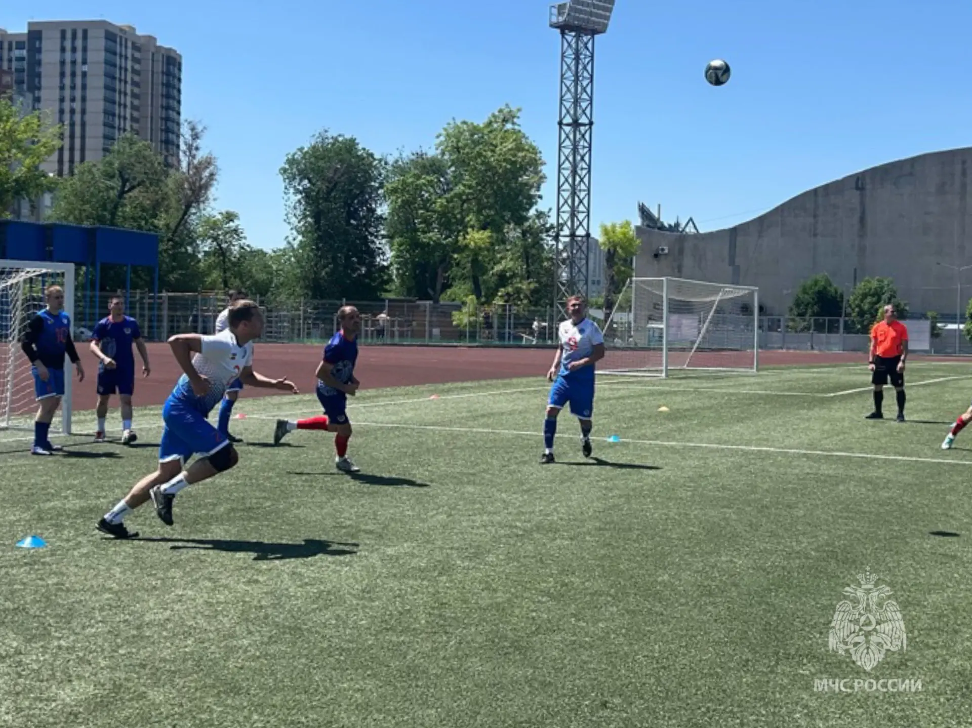 🏆Сотрудники МЧС России  одержали победу в турнире по мини‑футболу в рамках Спартакиады «Динамо»  В р