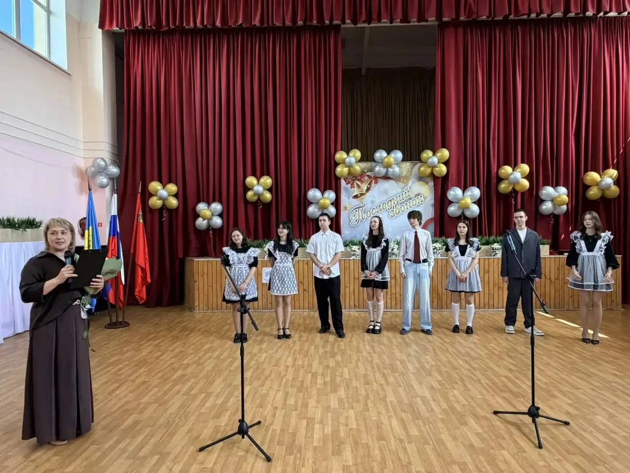 🔔 Последний звонок в МОУ «Глебовская СОШ»: миг, который останется в сердце навсегда 🔔  Сегодня в сте