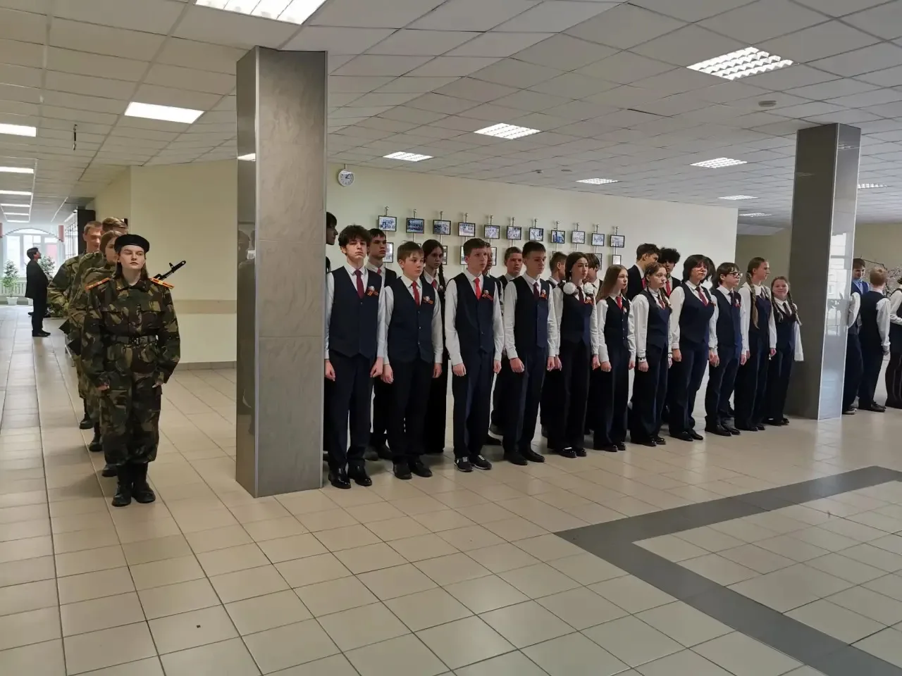 🚩 Часовой у Знамени Победы: память, честь и преемственность поколения.   С 20 по 22 апреля в нашей ш