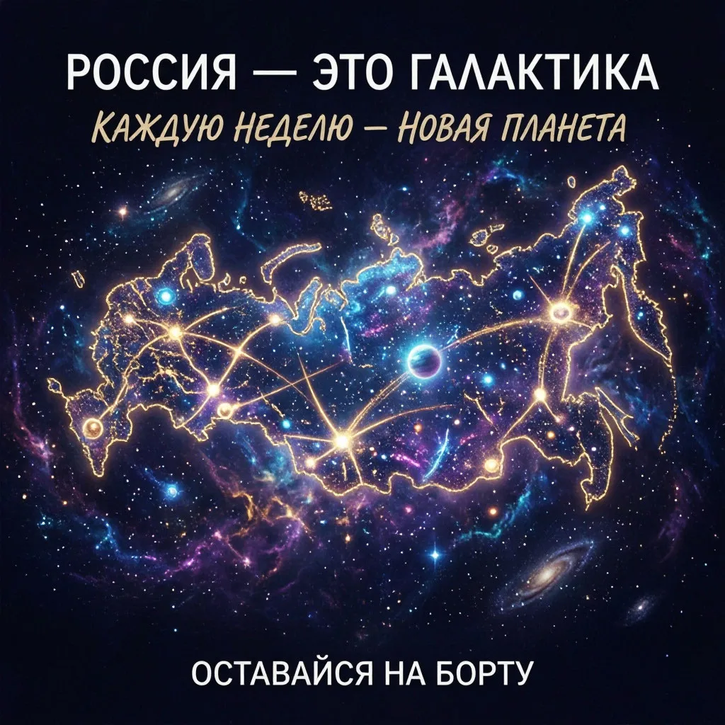 🌌 А если Россия — это не страна, а целая галактика?