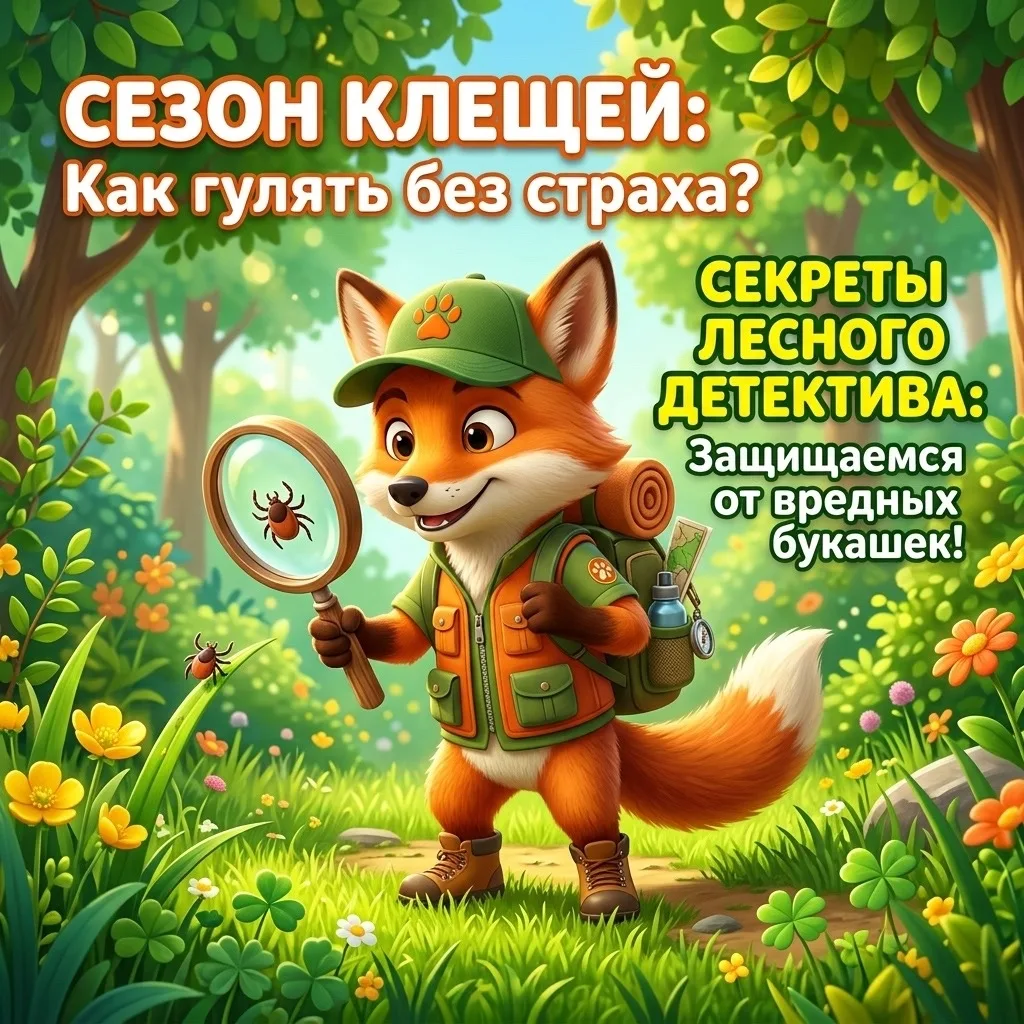 Консультация для родителей: «Осторожно, клещ!»