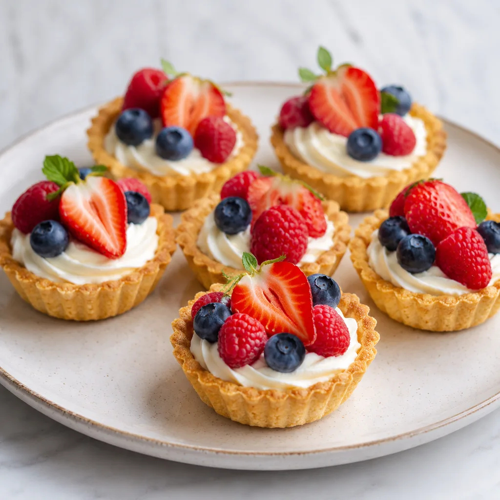 🧁 Рецепт корзиночек с маскарпоне