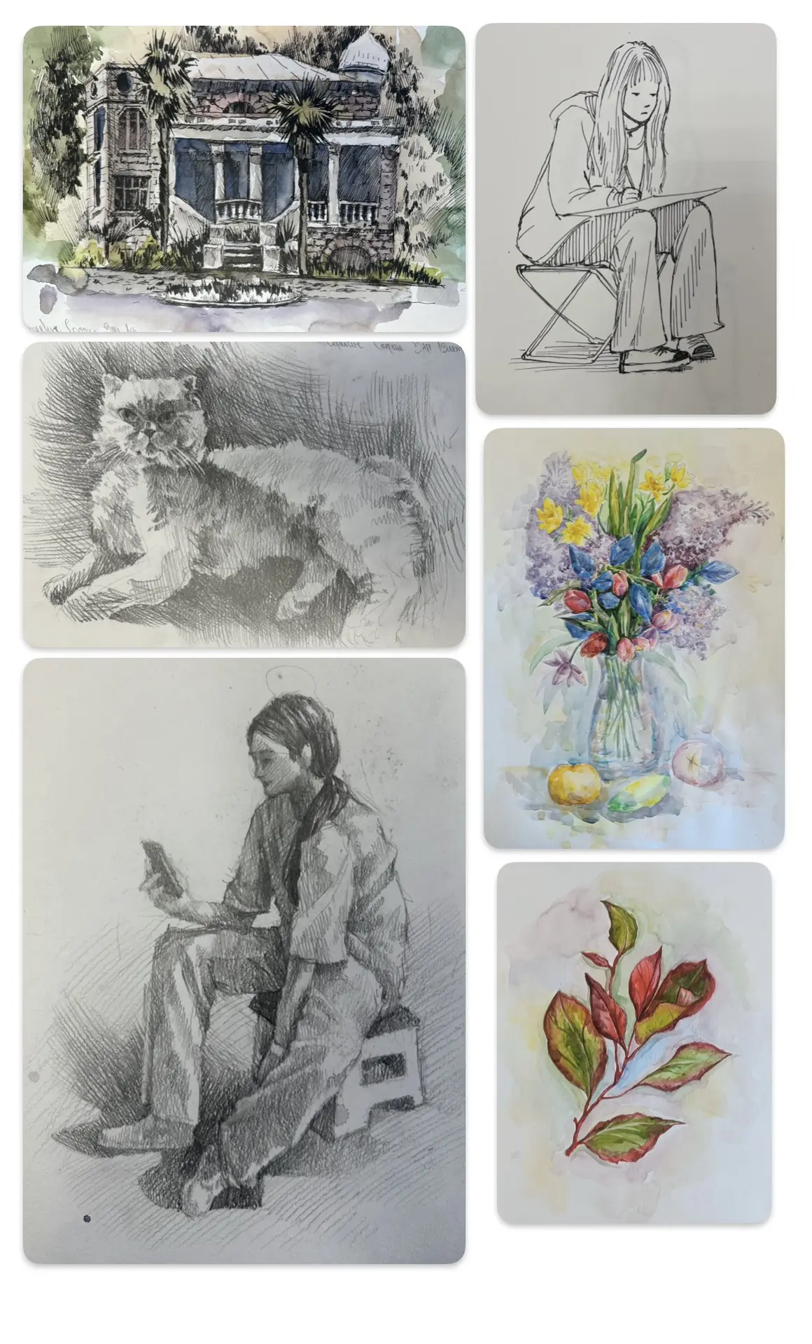 🧑‍🎨В Адлерской детской художественной школе закончился пленэр и наступили долгожданные летние кани