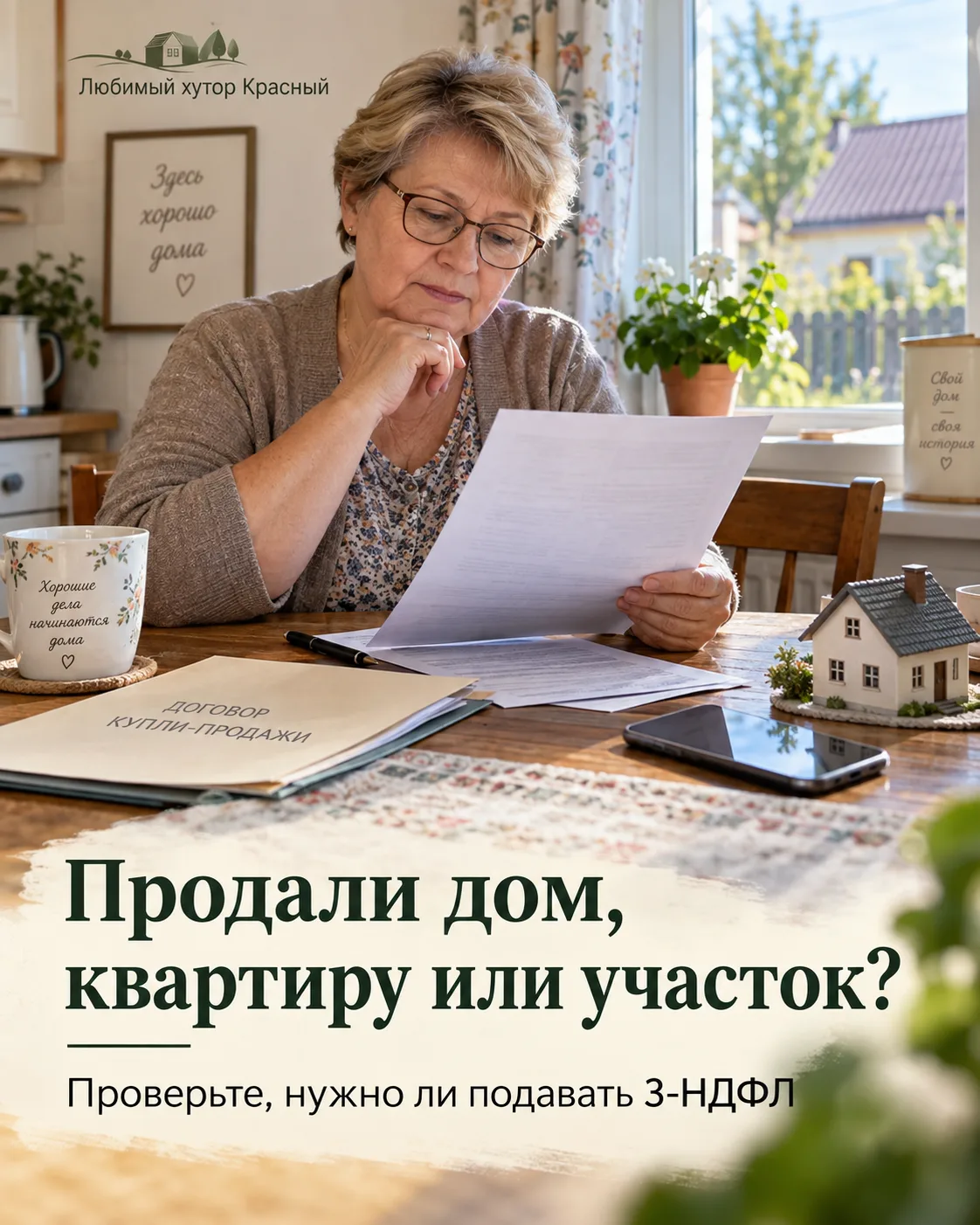 🏠 Продали дом, квартиру или участок в 2025 году? Проверьте, нужно ли было подавать дек...