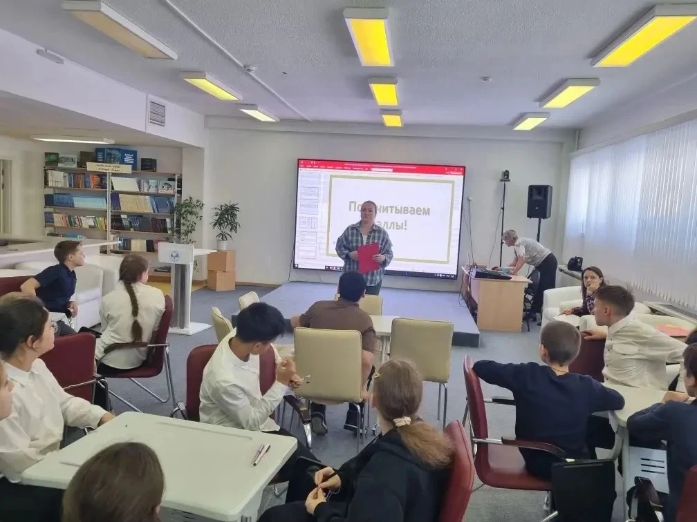 🧩Сегодня, 18 марта, в рамках предметной недели учителя Татьяна Александровна Соболь и Светлана Леони