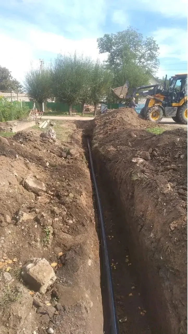 🚰Крайводоканал завершил замену 2 км уличного водопровода в хуторе Зайцев Курского округа  Трубопрово