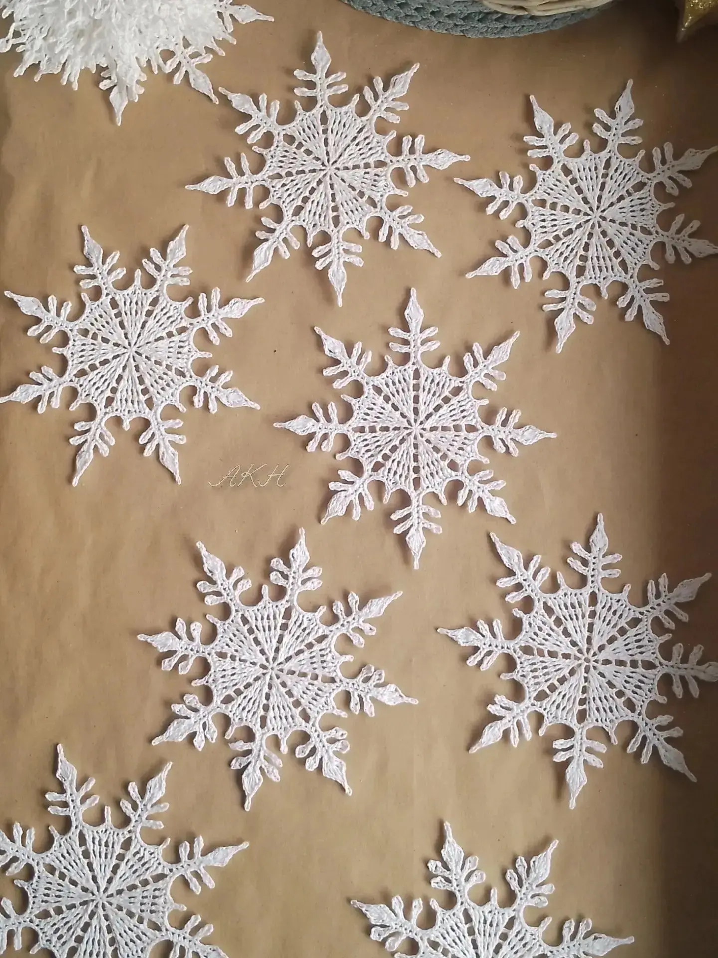 Схема красивой снежинки ❄️