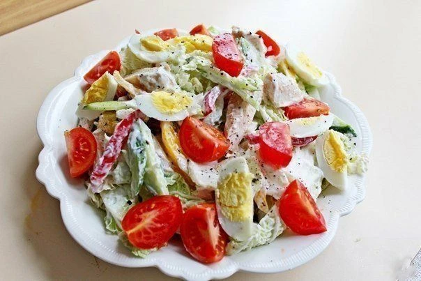 Куриный салат к обеду 🥗