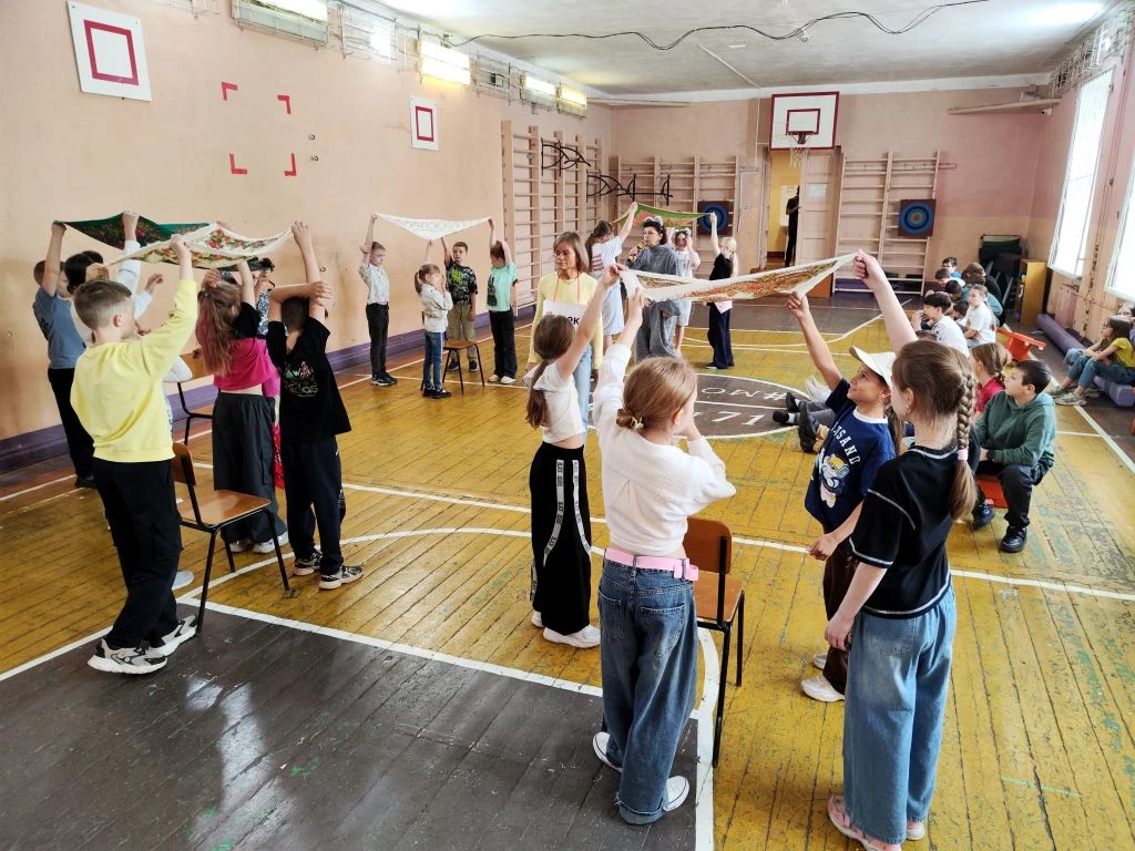 🇷🇺 «Хоровод дружбы» в летнем лагере.