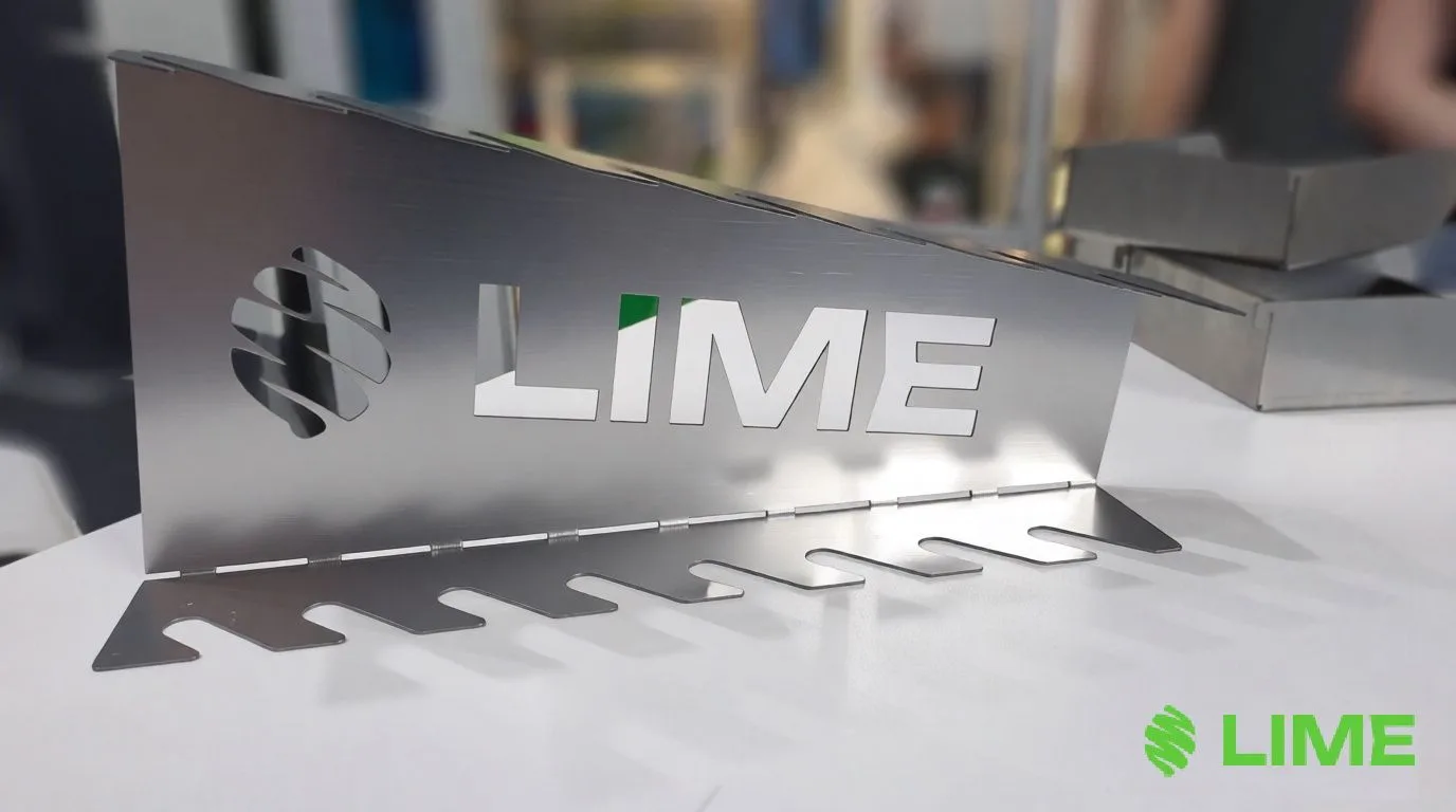 Станки LIME гнут и режут металл, а если подключить LIME ROBOT,  то производственный про...