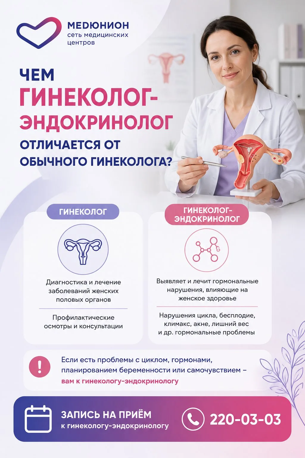 Гинеколог или гинеколог-эндокринолог: к кому обращаться?